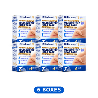 🔥 𝐎𝐟𝐟𝐢𝐜𝐢𝐚𝐥 𝐒𝐭𝐨𝐫𝐞丨Dr.Fachmer® 🩹 Bio-Regenerative Microneedle Scar Tape——Remove all kinds of skin scars